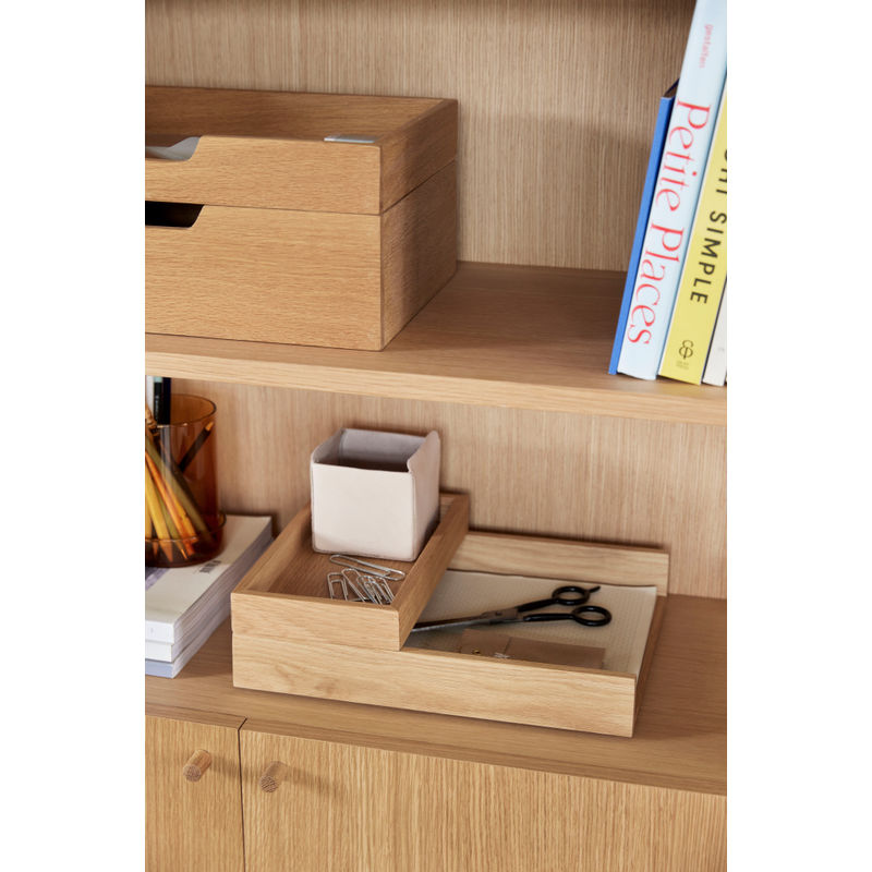 Pretty Rail Bureau Organizador Naturel (set van 2)