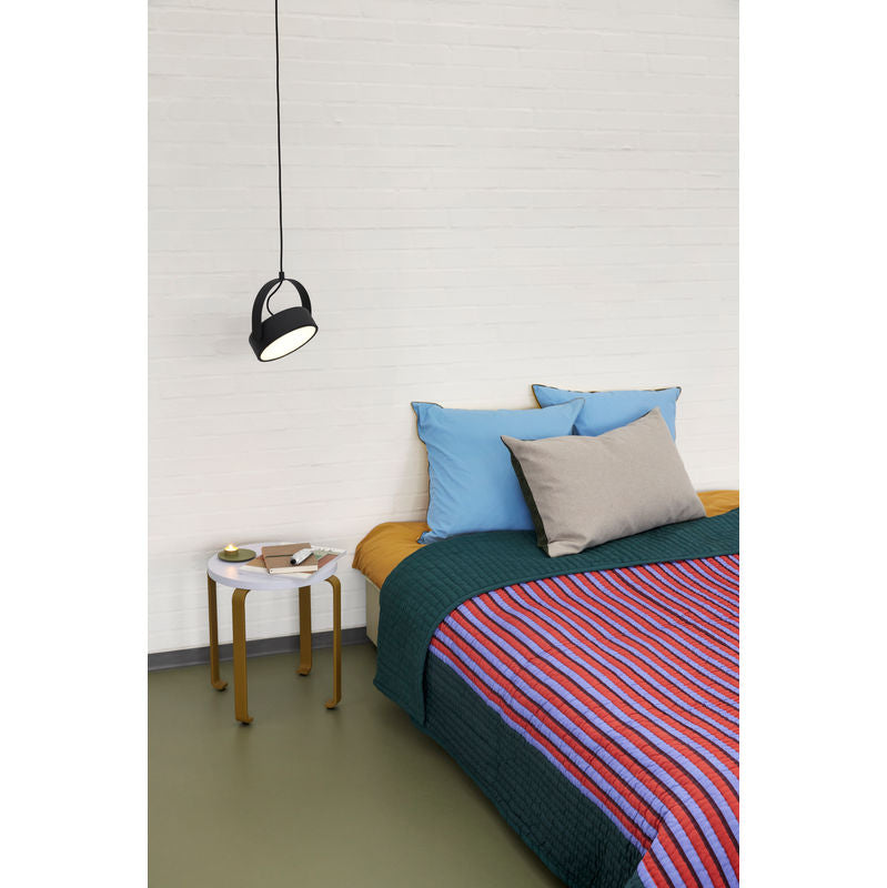 Hübsch Aki Ropa de cama 60/220 Azul/Amarillo