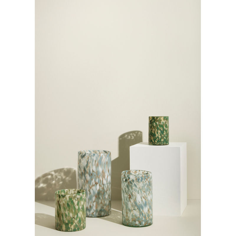 Hübsch Vases Balance bleu (série de 2)