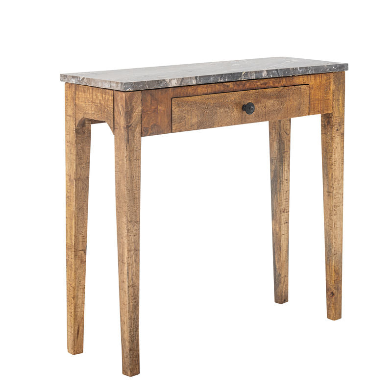 Creative Collection Hauge Console Tafel, Bruin, Marmer, Hout