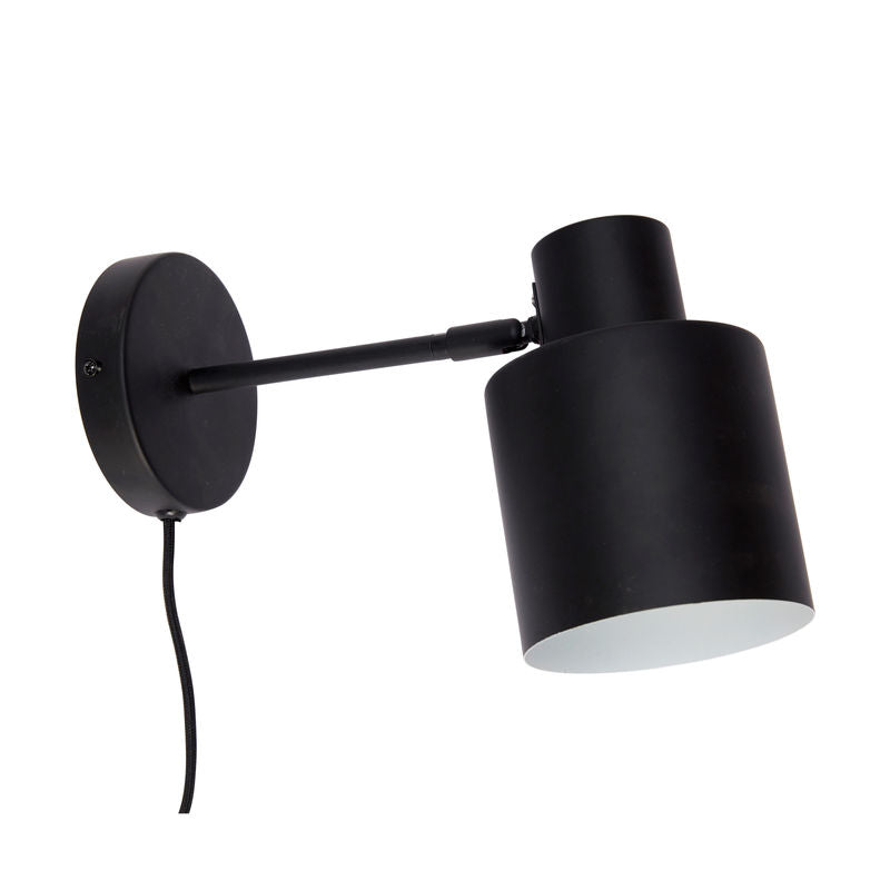 Hübsch Fuse Wandlamp Zwart