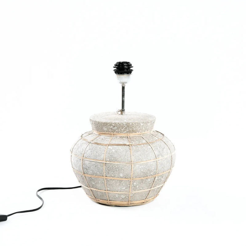 Bazar Bizar The Lipsi Table Lamp - Natural Concrete