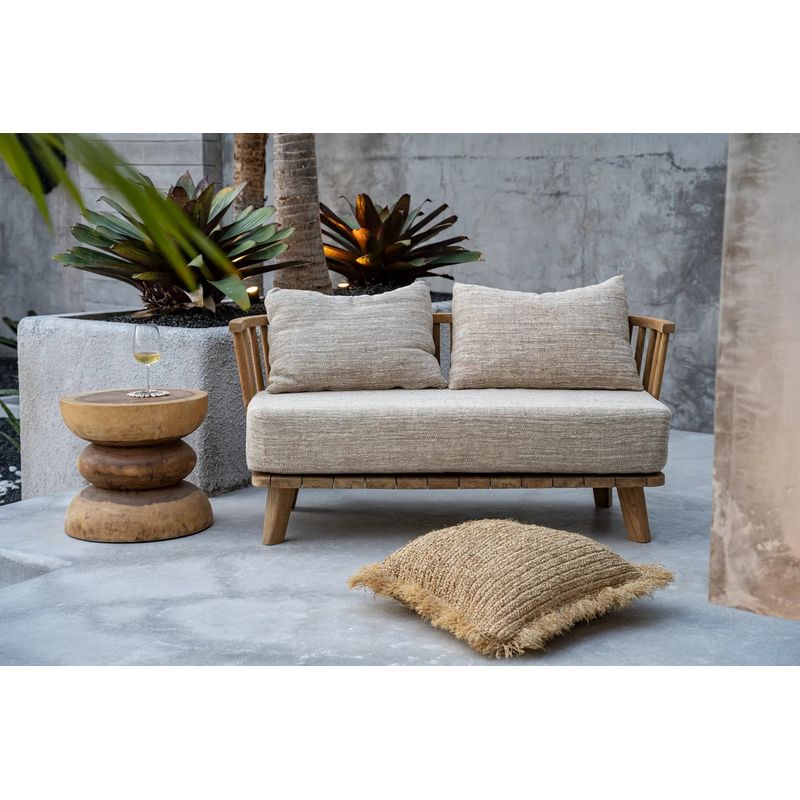 Bazar Bizar The Malawi Two Seater - Natural Beige