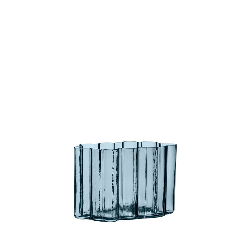 Hübsch Vase Ambre Bleu