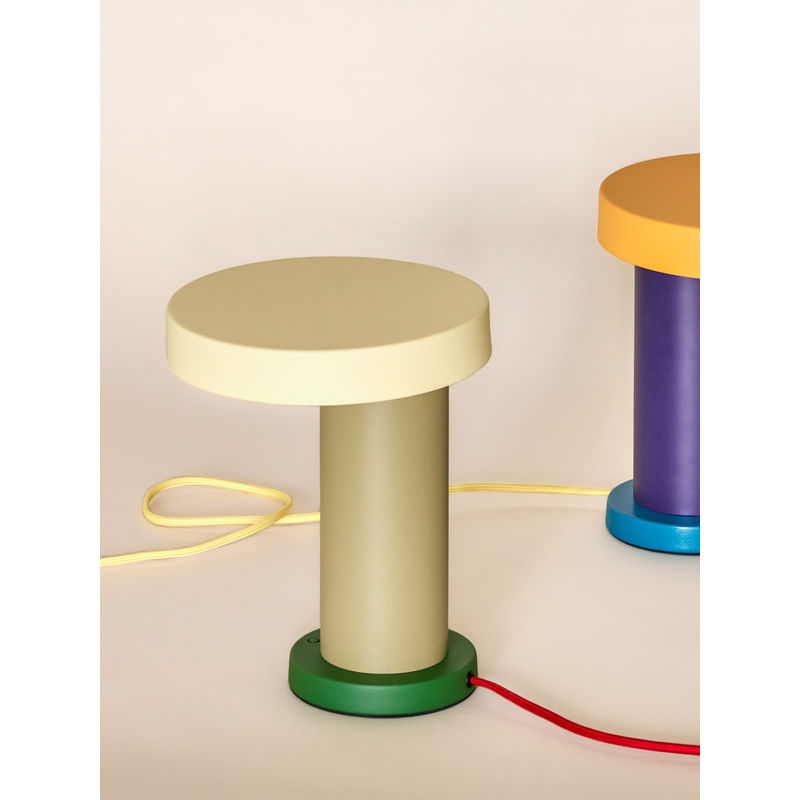 Hübsch Magic Lampe de table Vert/Vert vif