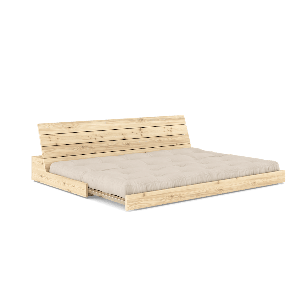 Karup Design BASE KLARE LACKIERT W. 5-Schicht GEMISCHTE MATRATZE BEIGE