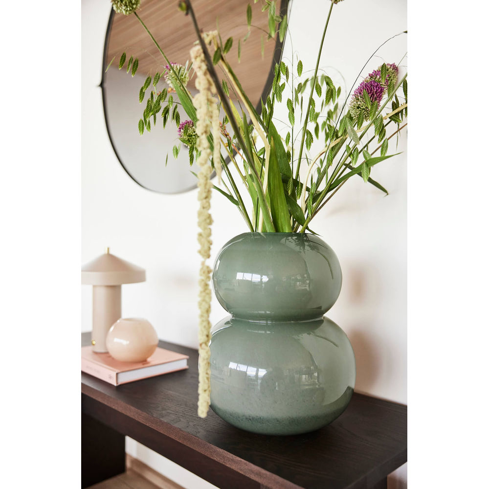 OYOY LIVING Vase Lasi-grand-Jade