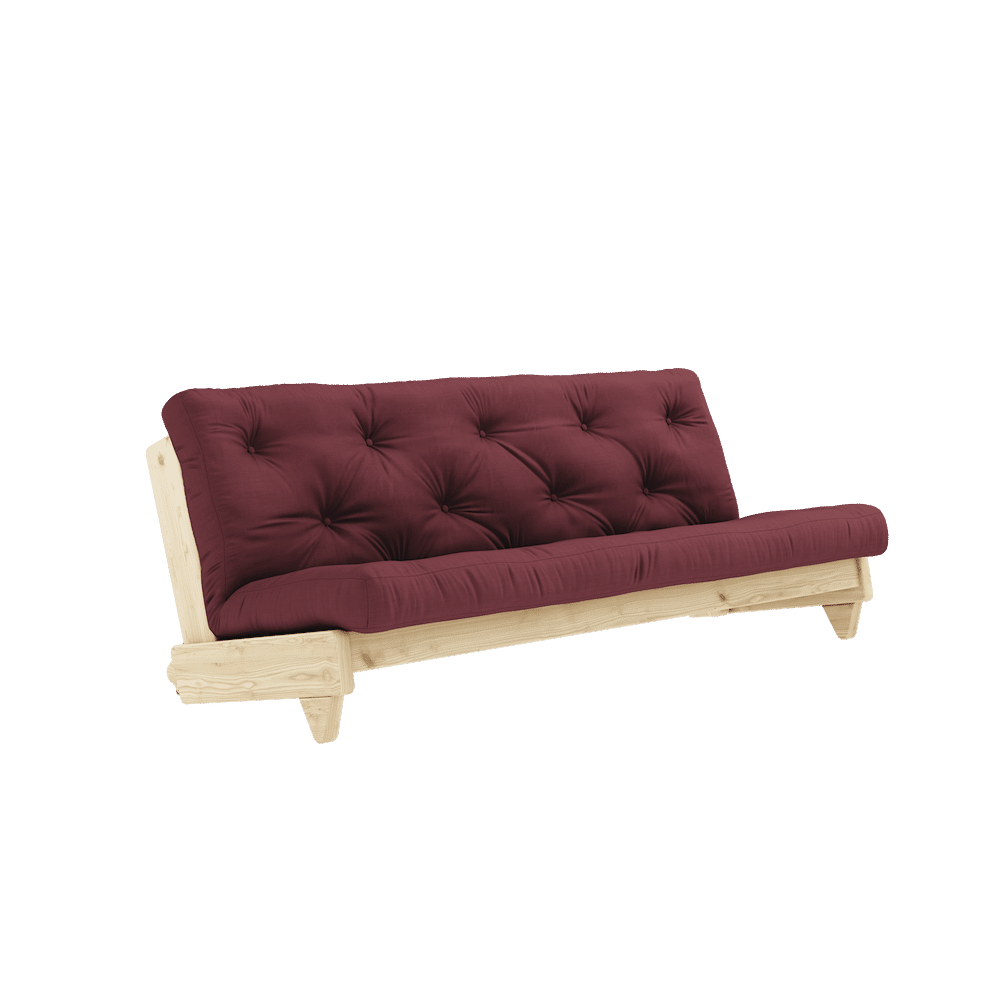 Karup Design FRESH CLEAR LACQUERED W. FRESH MATTRESS BORDEAUX