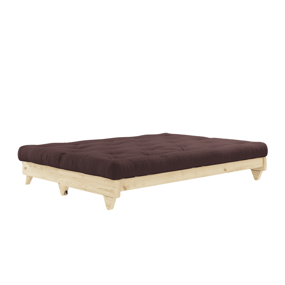 Karup Design FRESH CLEAR LACQUERED W. FRESH MATTRESS BROWN