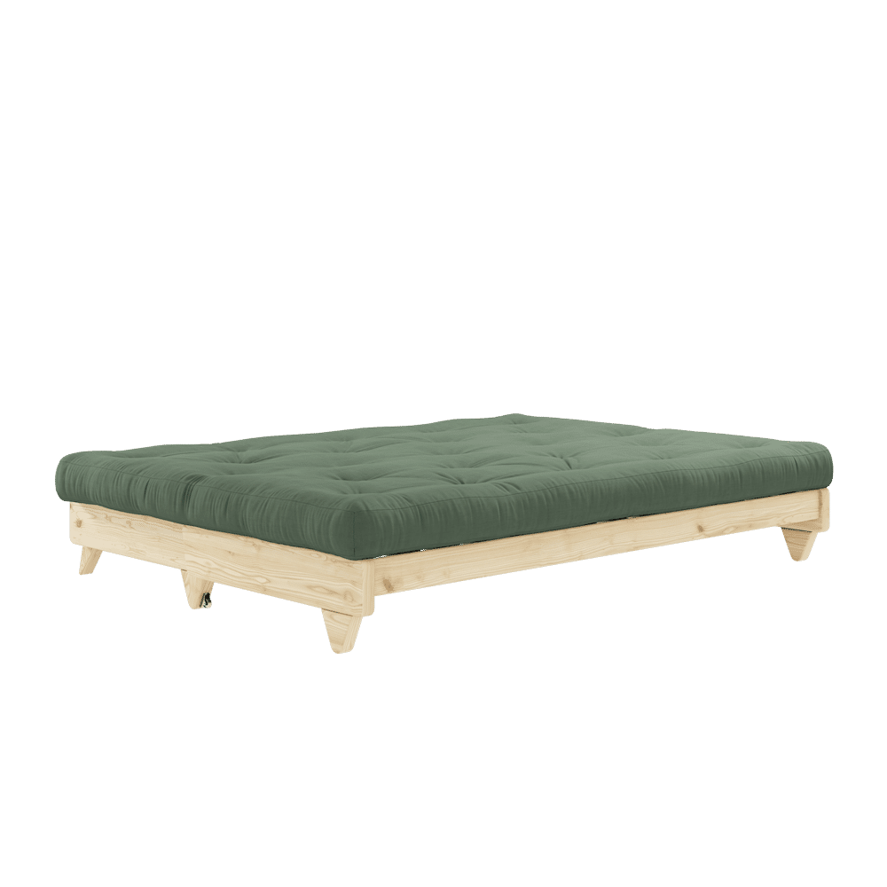 Karup Design FRESH CLEAR LACQUERED W. FRESH MATTRESS OLIVE GREEN