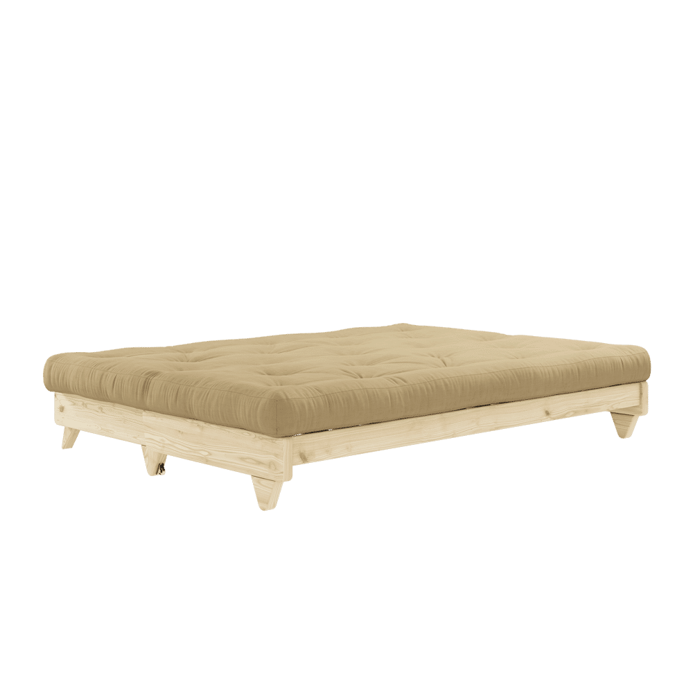 Karup Design FRESH CLEAR LACQUERED W. FRESH MATTRESS WHEAT BEIGE