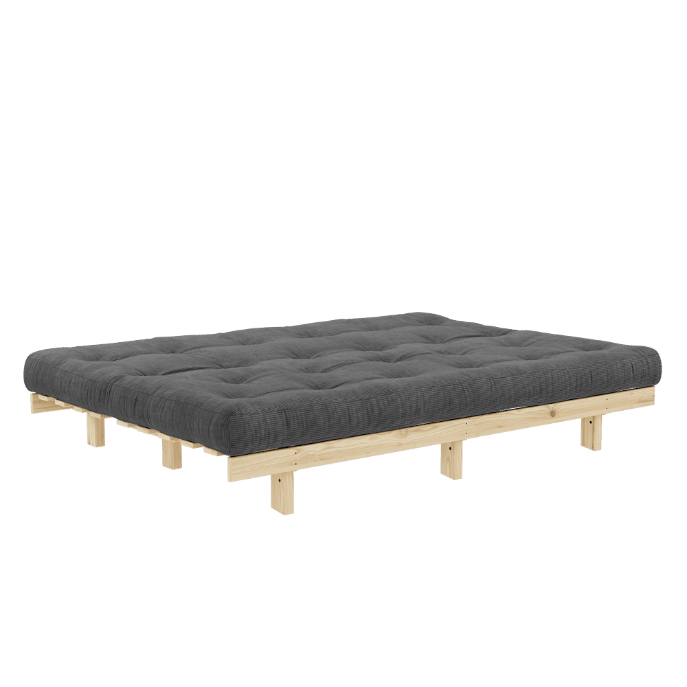 Karup Design LEAN RAW W. 5-LAYER MIXED MATTRESS CHARCOAL