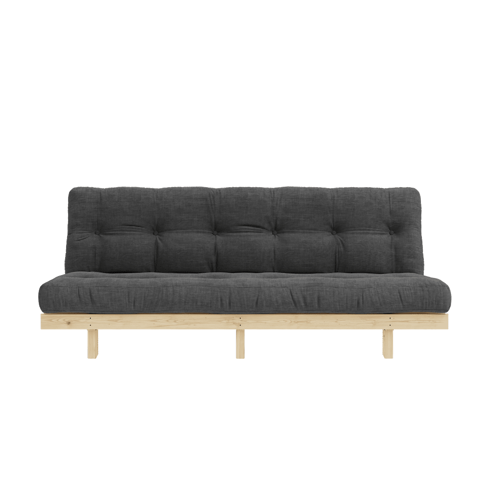 Karup Design LEAN RAW W. 5-LAYER MIXED MATTRESS CHARCOAL