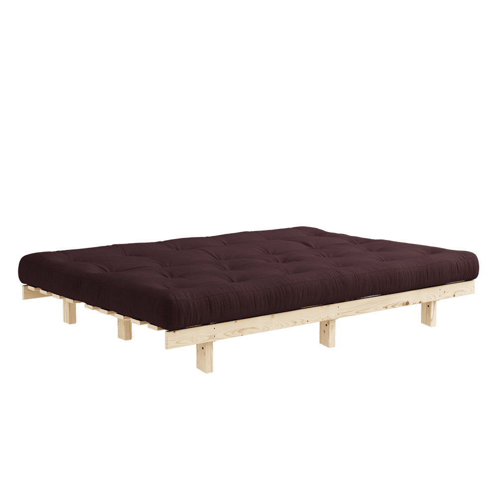 Karup Design LEAN RAW W. 5-LAYER MIXED MATTRESS BROWN