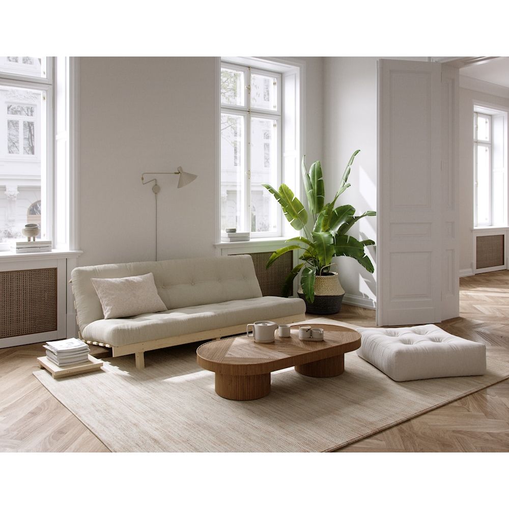 Karup Design LEAN RAW W. 5-COUCHE MIXTE MATELAS LIN