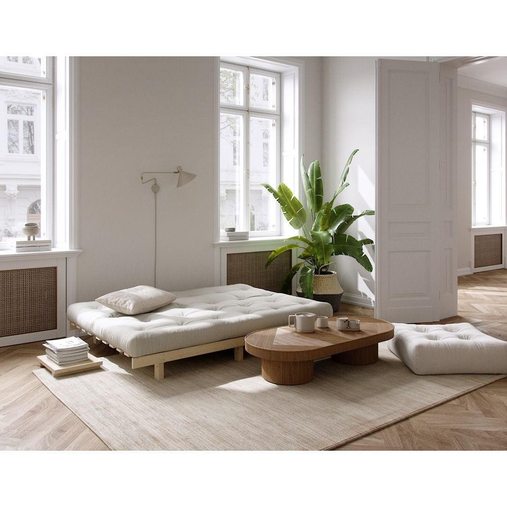 Karup Design LEAN RAW W. 5-COUCHE MIXTE MATELAS LIN