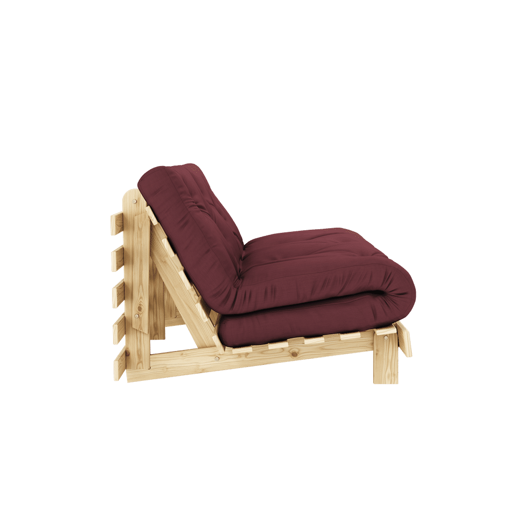 RACINES BRUTES 160X200 W. ROOTS MATELAS BORDEAUX