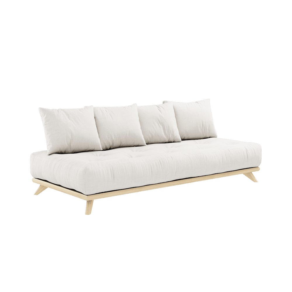 Karup Design SIN DAYBED CLARO LACADO W. SIN DAYBED COLCHÓN SET NATURAL