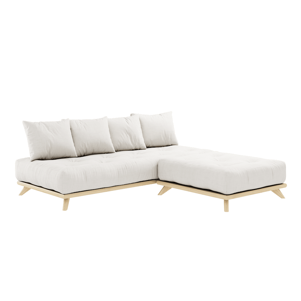 Karup Design SIN DAYBED CLARO LACADO W. SIN DAYBED COLCHÓN SET NATURAL