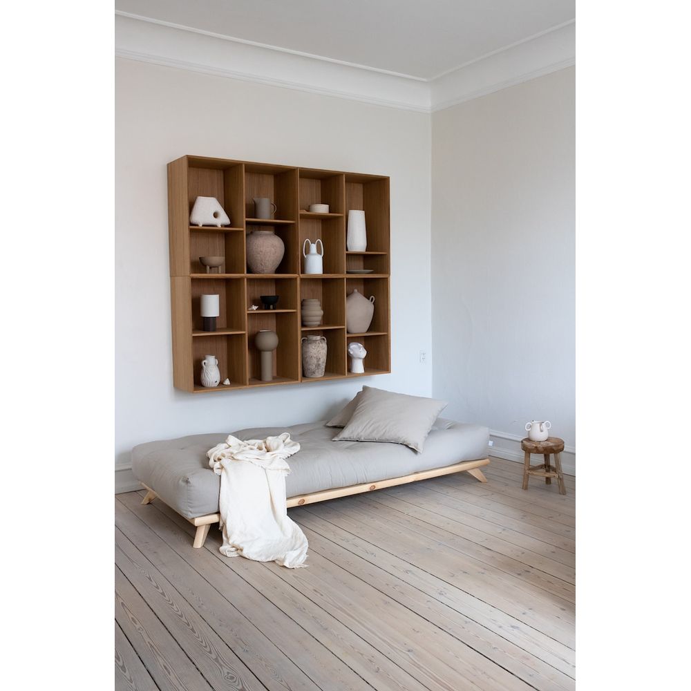 Karup Design SANS DAYBED CLAIR LAQUÉ W. SANS JEU DE MATELAS NATUREL