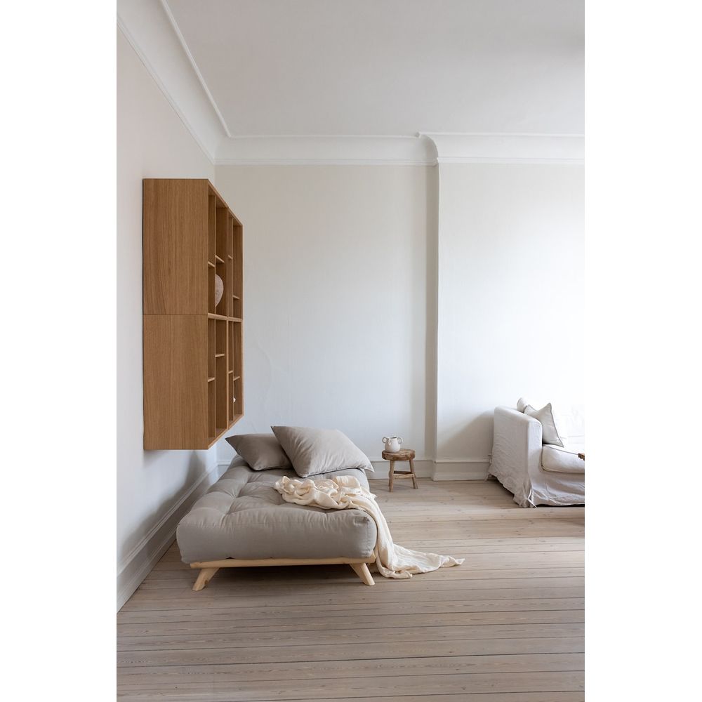 Karup Design SANS DAYBED CLAIR LAQUÉ W. SANS JEU DE MATELAS NATUREL