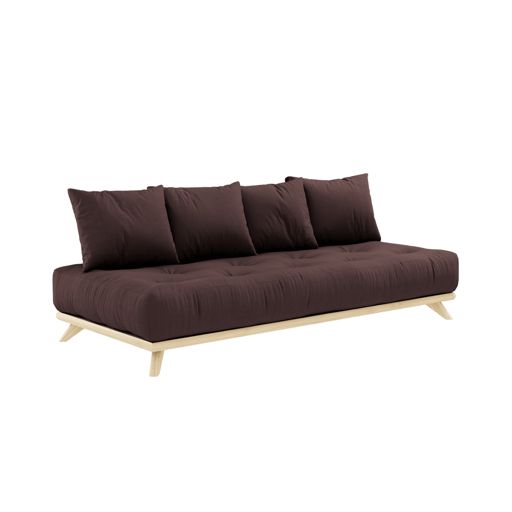 Karup Design SIN DAYBED CLARO LACADO W. SIN COLCHÓN DAYBED BROWN SET