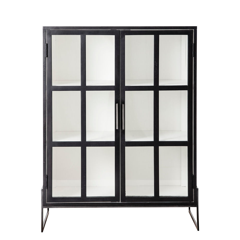 Blooming ville Opal Cabinet, Schwarz, Eiche