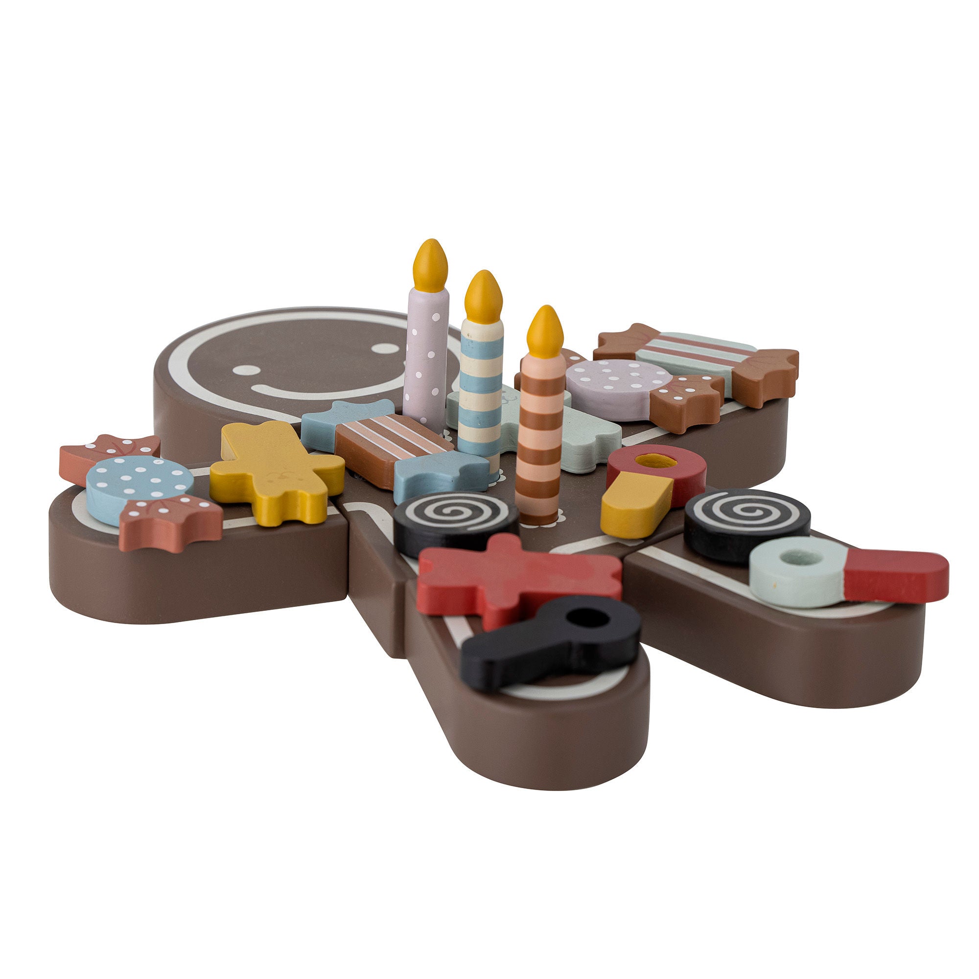 Bloomingville MINI Tala Playset, Produits alimentaires, Marron, MDF