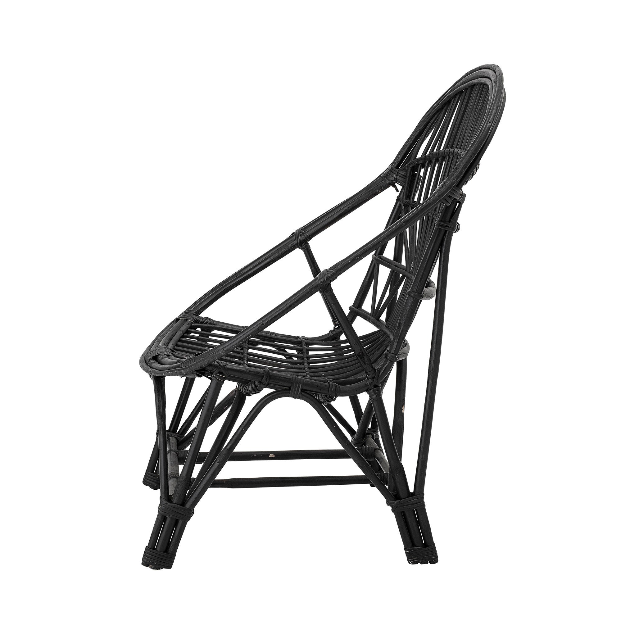 Bloomingville Silla Joline, Negro, Reed