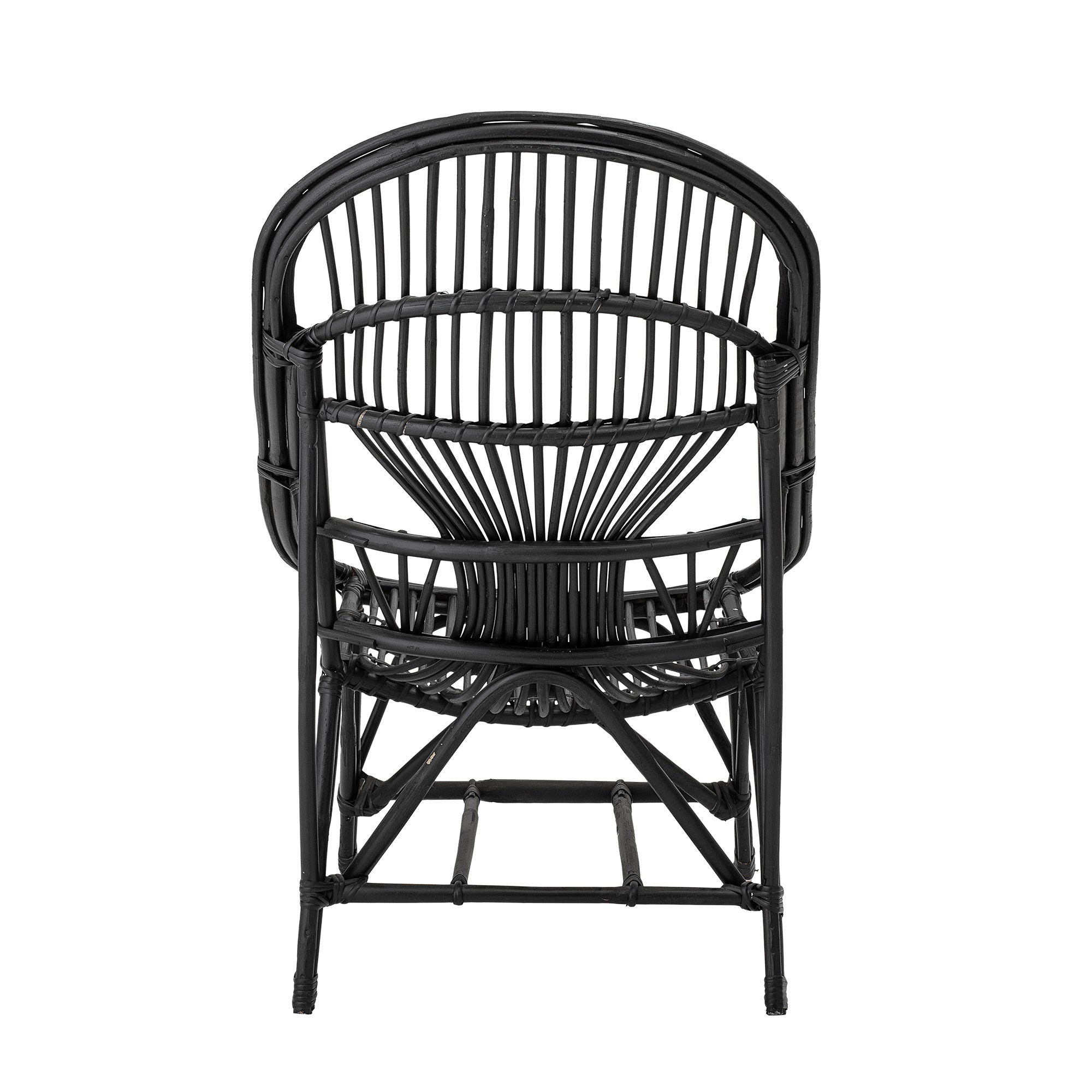 Bloomingville Silla Joline, Negro, Reed