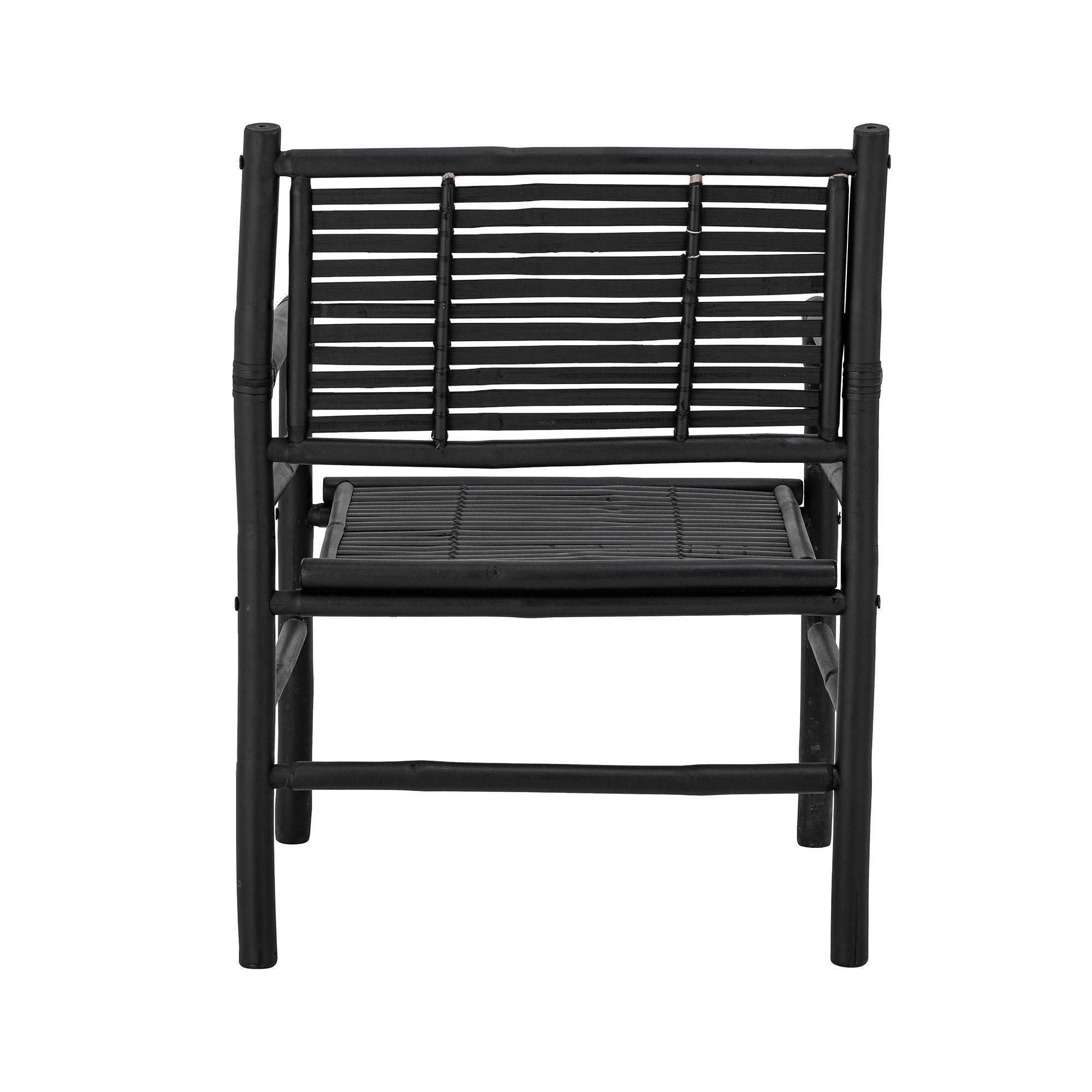 Bloomingville Chaise Coen, Noir, Bambou