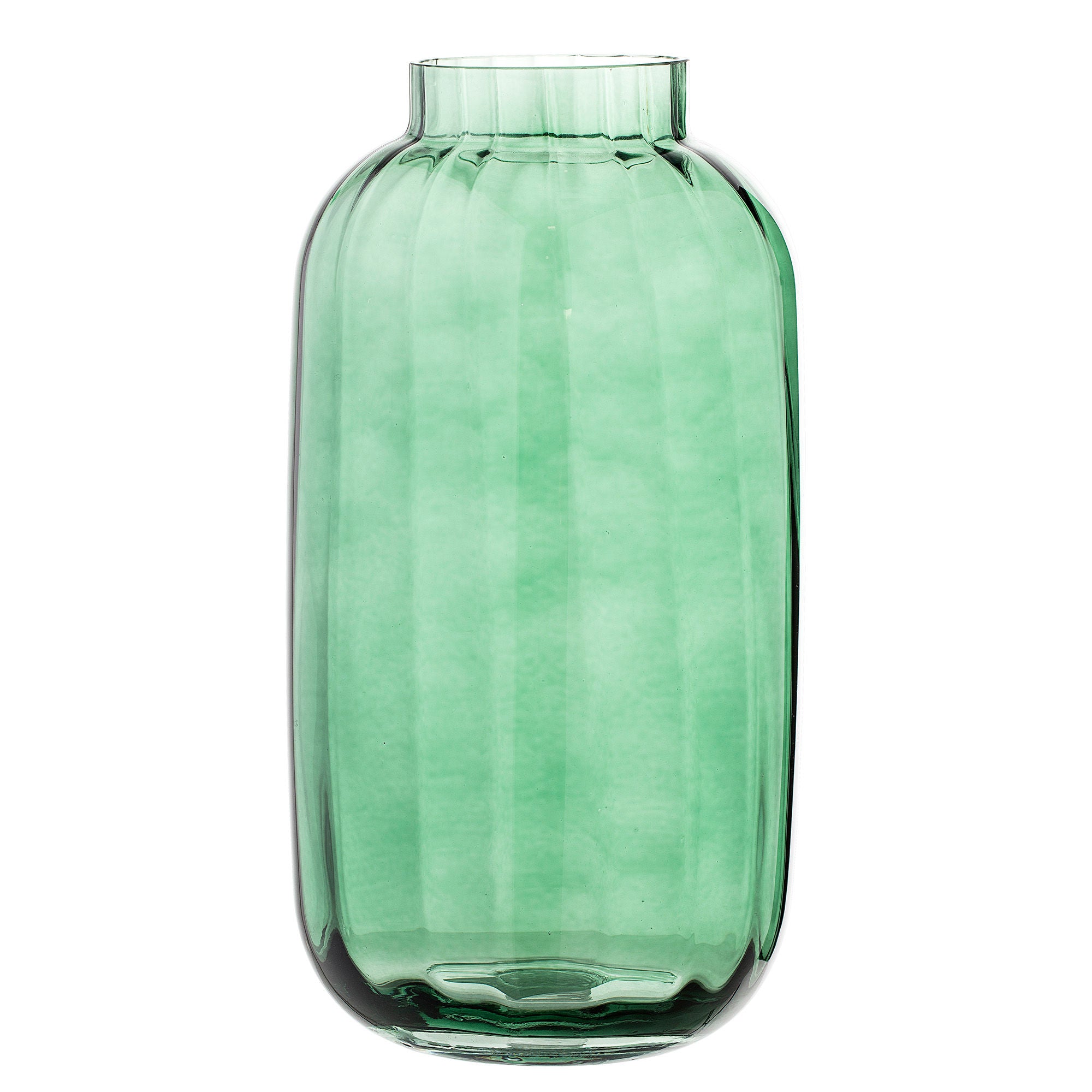 Bloomingville Nadena Vase, Vert, Verre