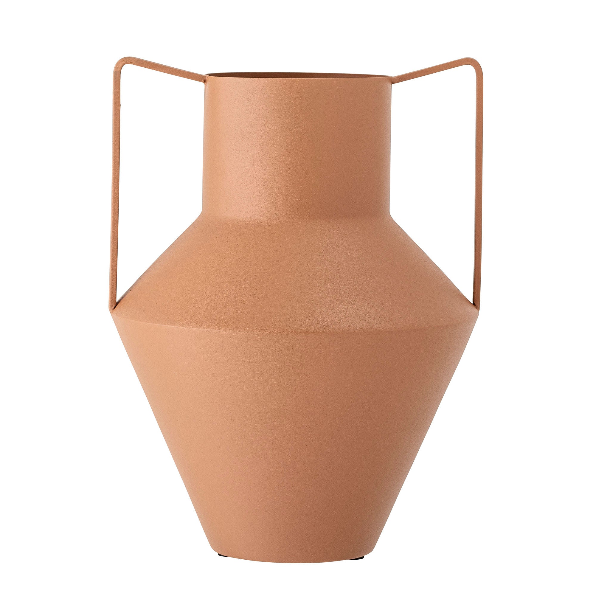 Bloomingville Iola Vase, Marron, Métal