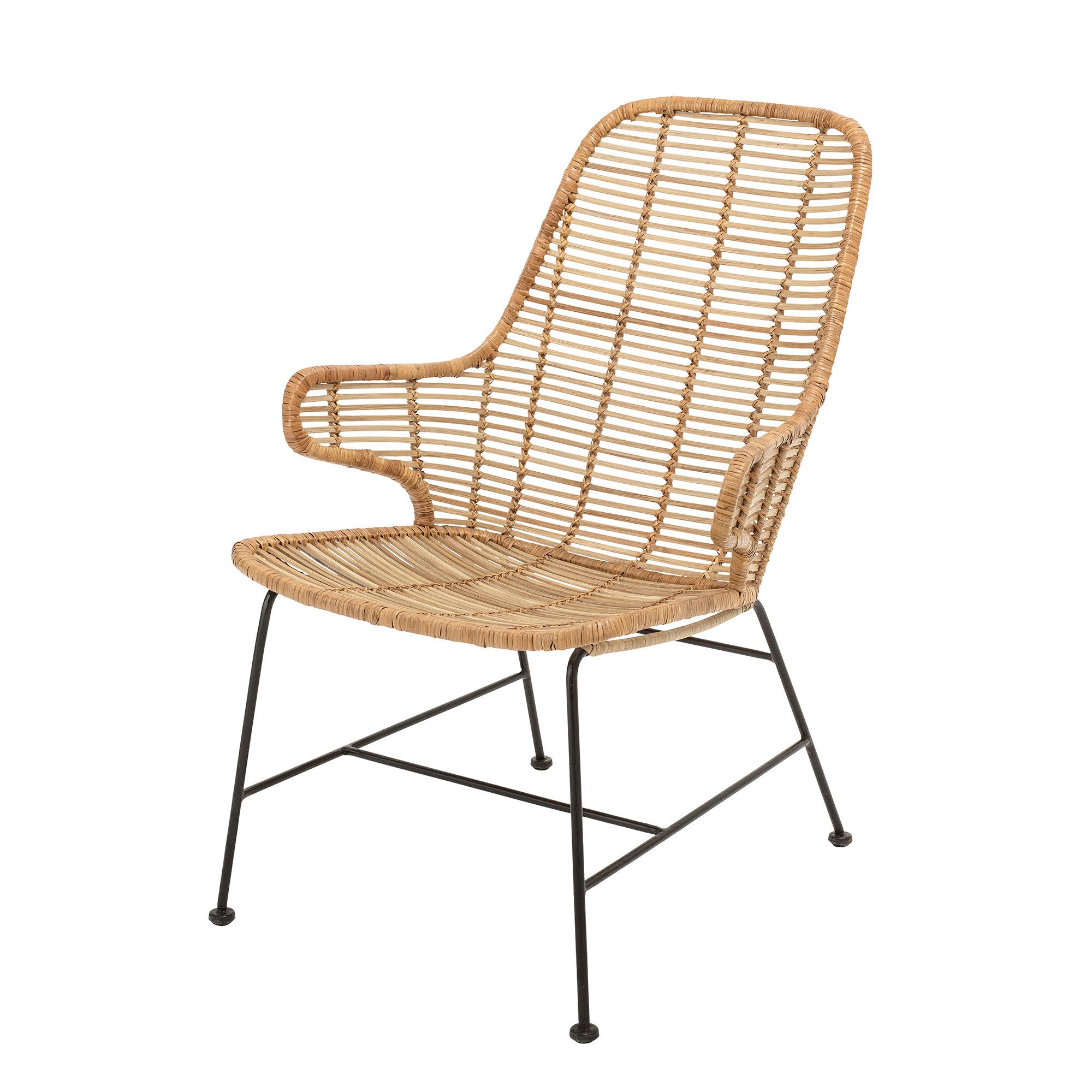 Bloomingville Lake Lounge Chair, Naturaleza, Ratán