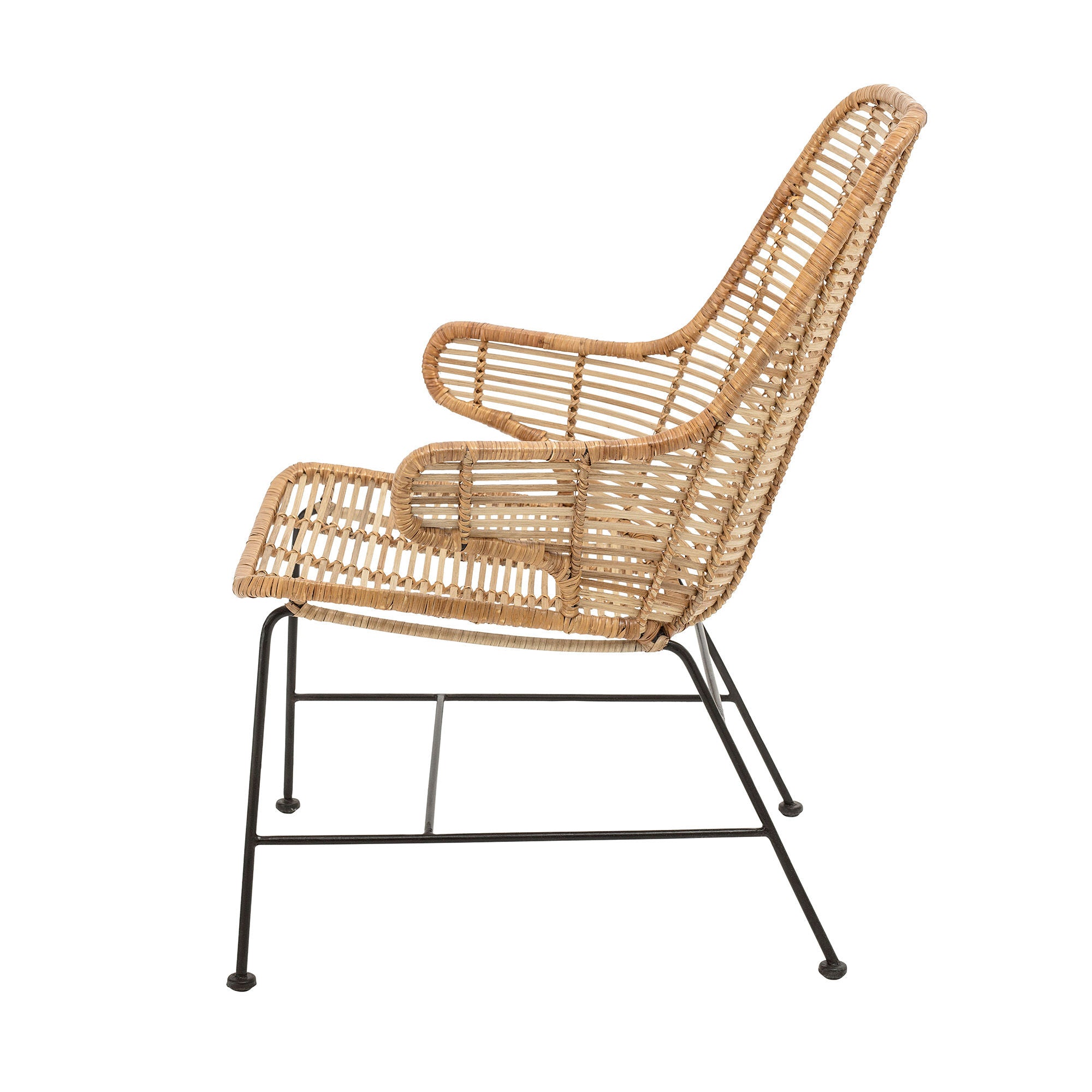 Bloomingville Lake Lounge Chair, Naturaleza, Ratán