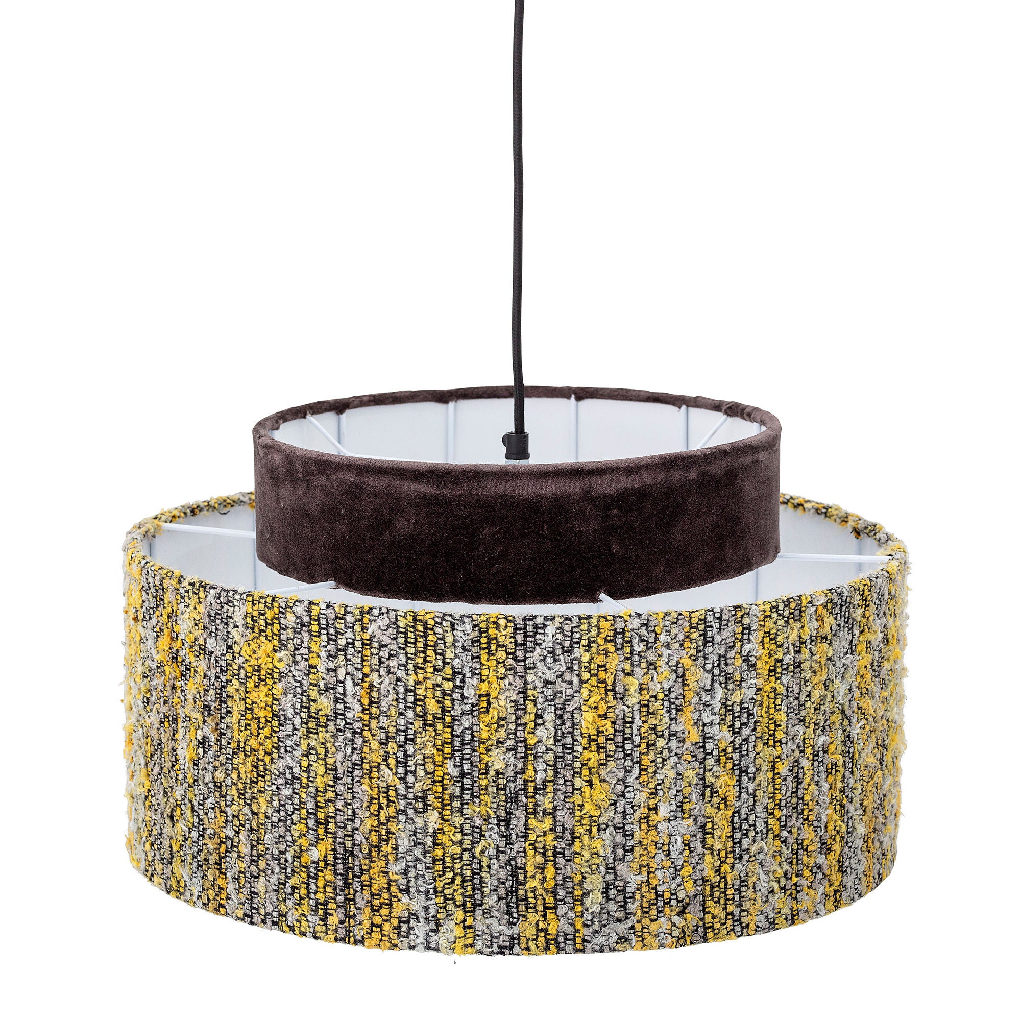 Creative Collection Cornelia Suspension, Jaune, Soie