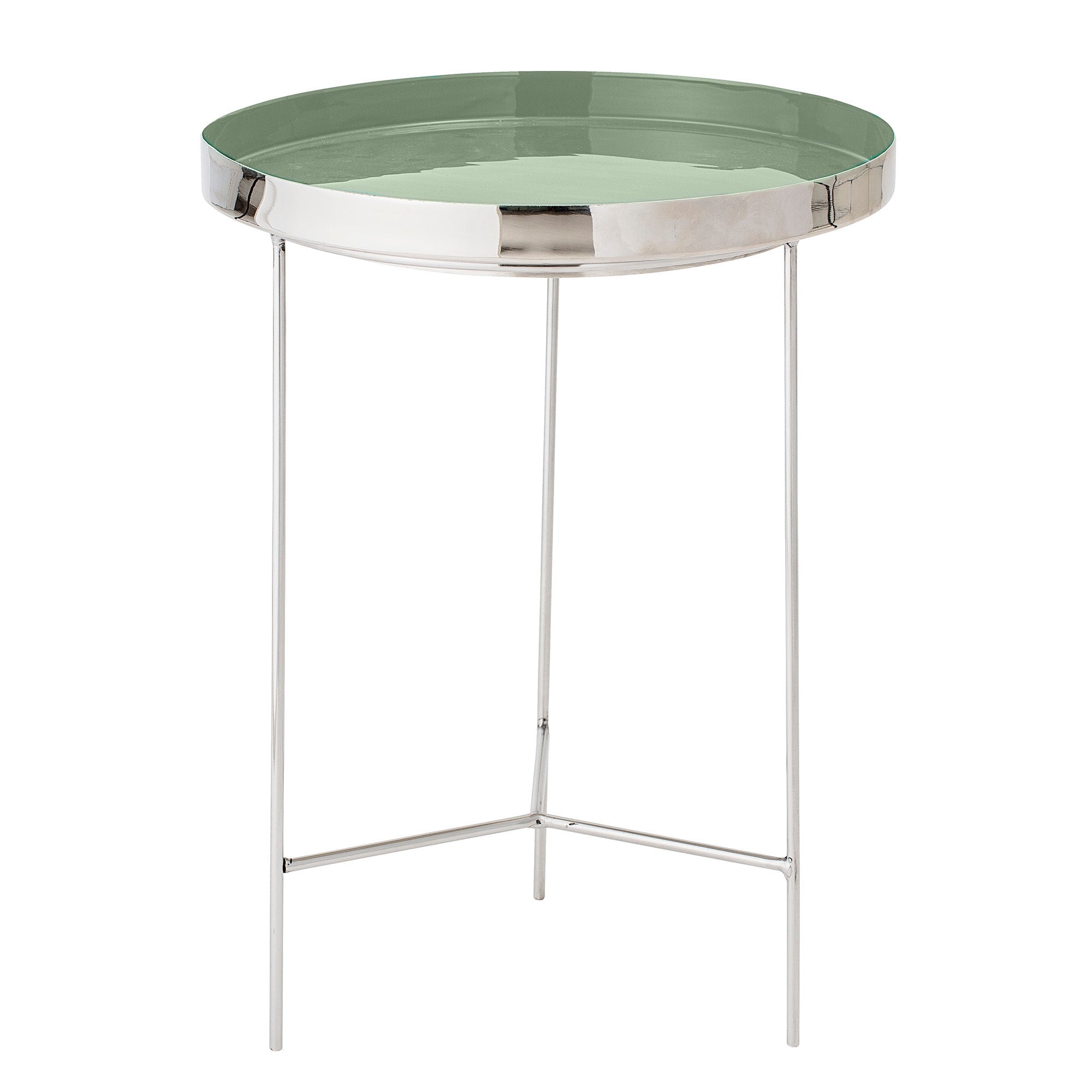 Bloomingville Sola dienbladtafel, Groen, Aluminium