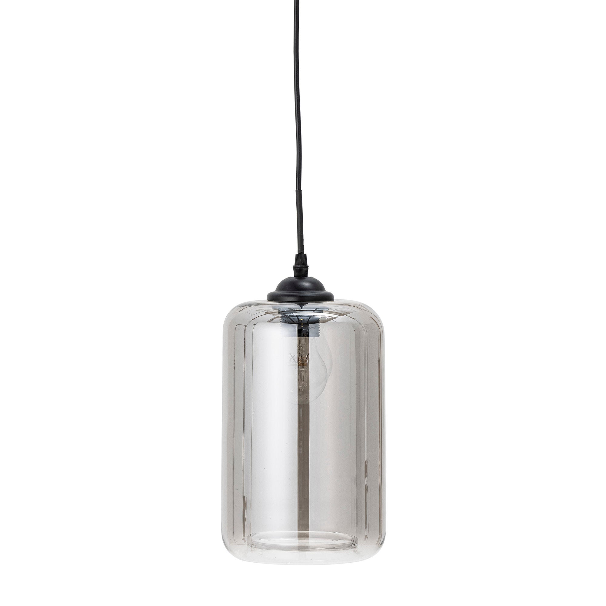 Bloomingville Yoana Hanglamp, Grijs, Glas