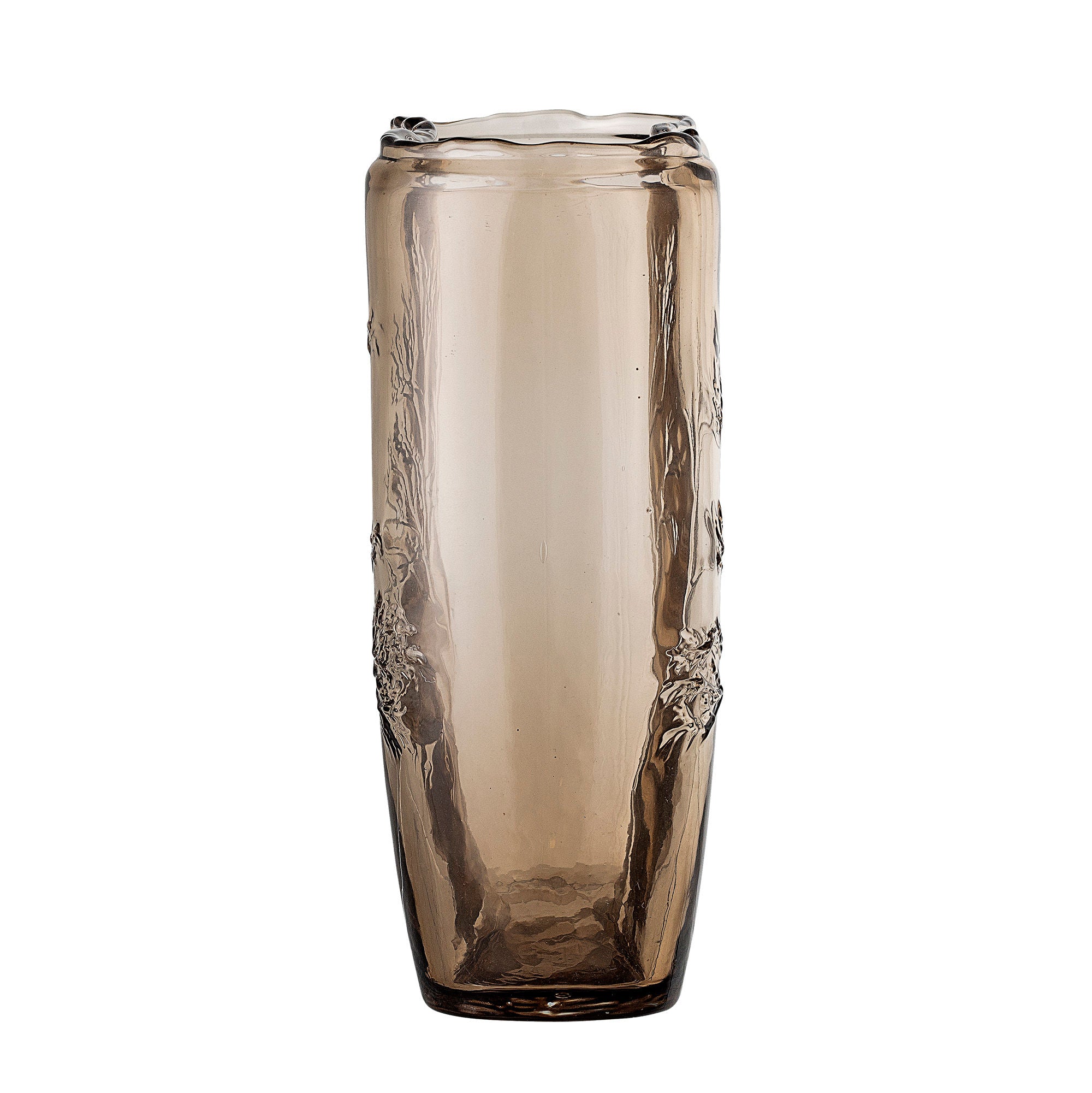 Bloomingville Jara Vase, Marron, Verre