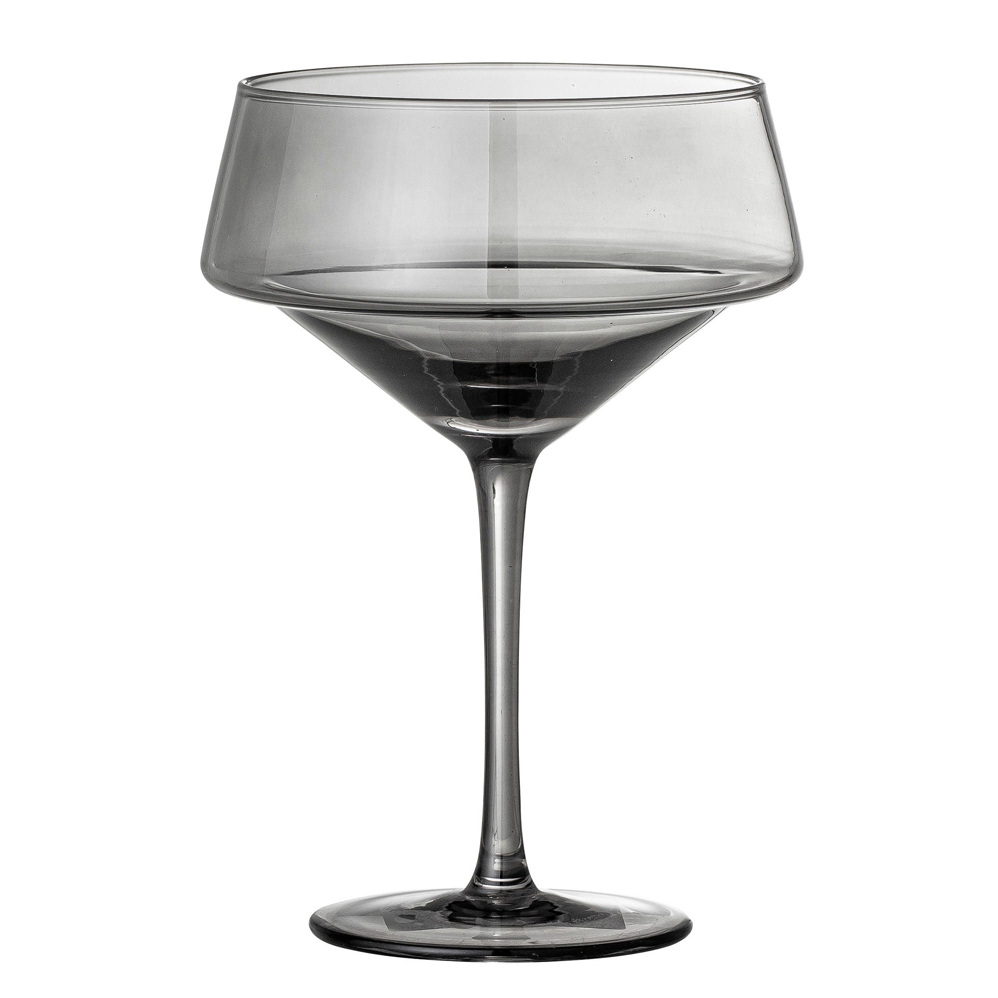 Vaso de cóctel Bloomingville Yvette, gris, vidrio