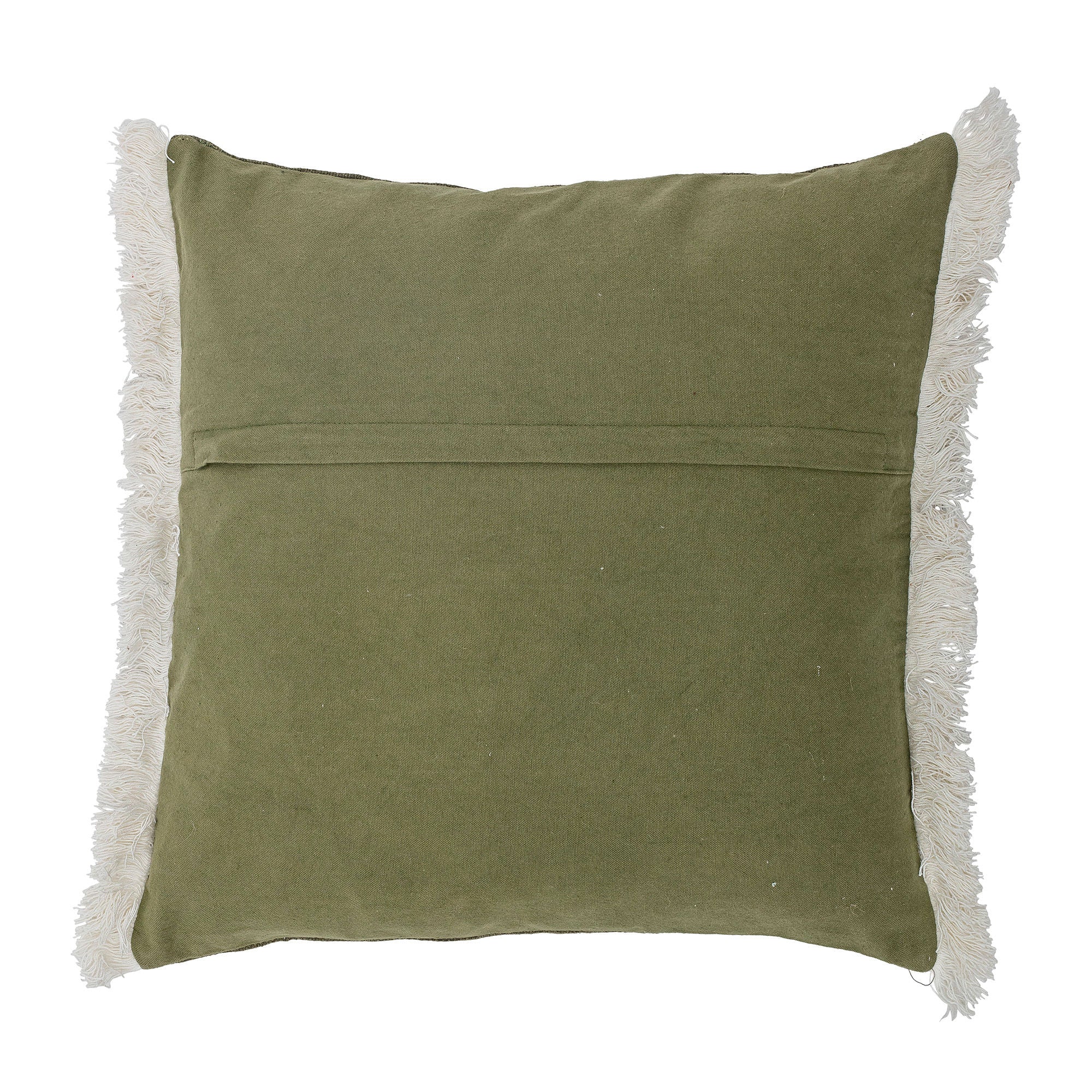 Bloomingville Coussin He, Vert, Coton