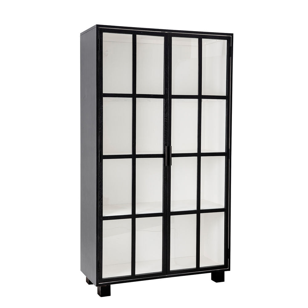 Blooming ville Isabel Cabinet, Schwarz, Eiche