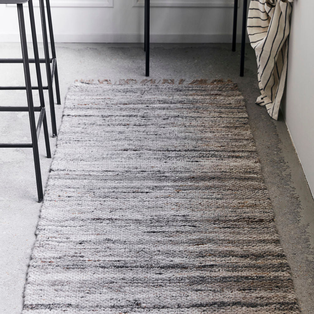 House Doctor Tapis, Hafi, Gris/brun