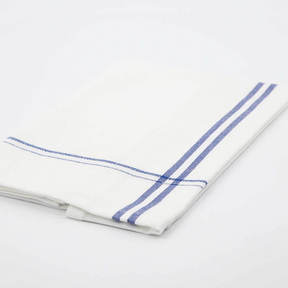 Serviettes Nicolas Vahe, Amow, Blanc Bleu