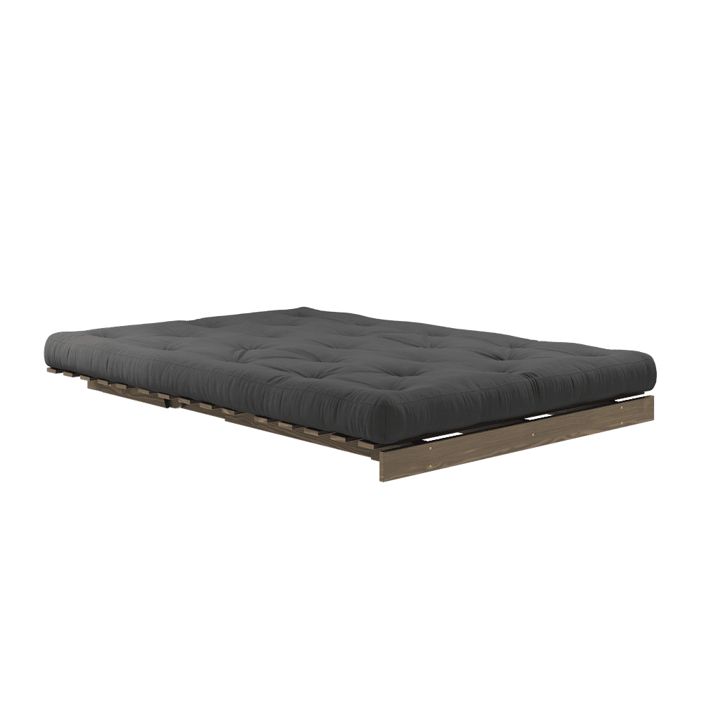 Karup Design ROOTS CAROB BROWN 140 X 200 W. ROOTS MATTRESS DARK GREY