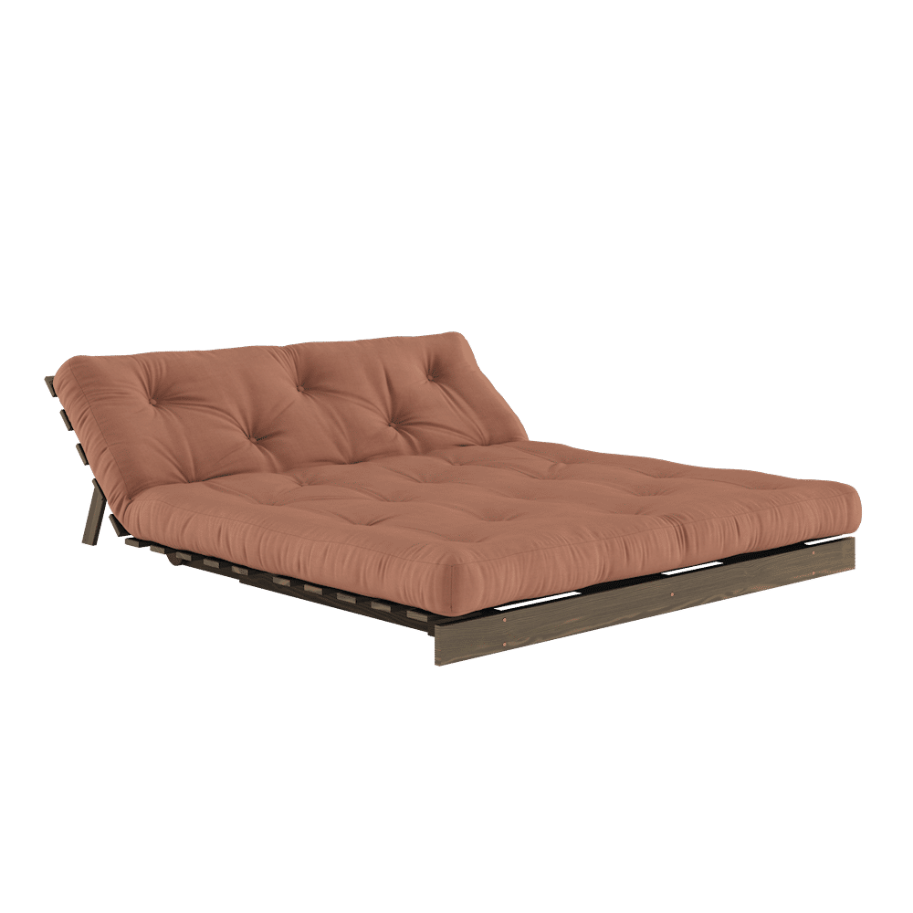 Karup Design ROOTS CAROB BROWN 160 X 200 W. ROOTS MATTRESS CLAY BROWN