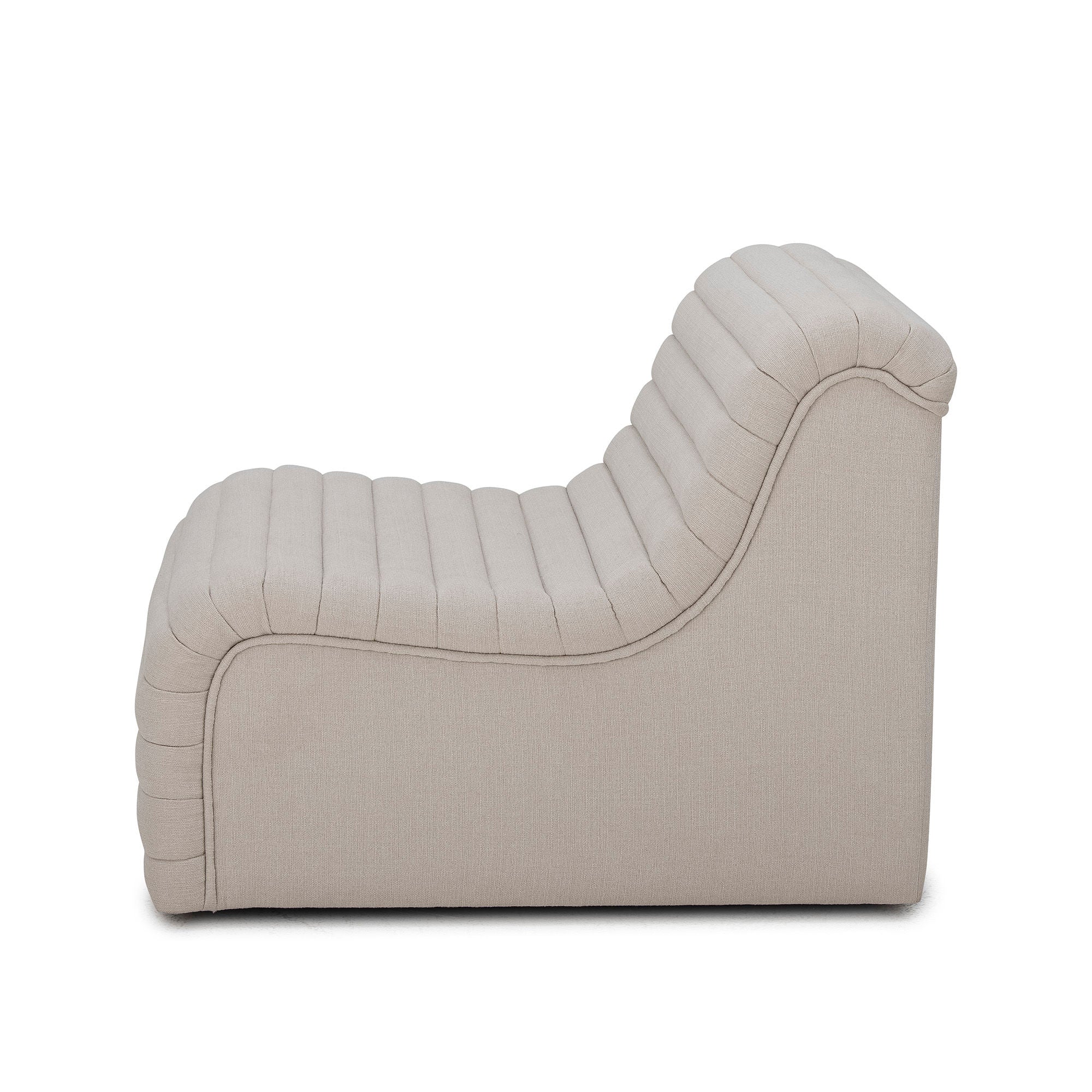 Bloomingville Chaise Allure, Nature, Polyester