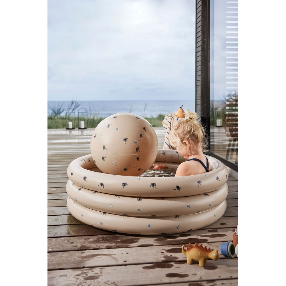 OYOY MINI Elephant Swimming Pool Large & Beach Ball - Clay