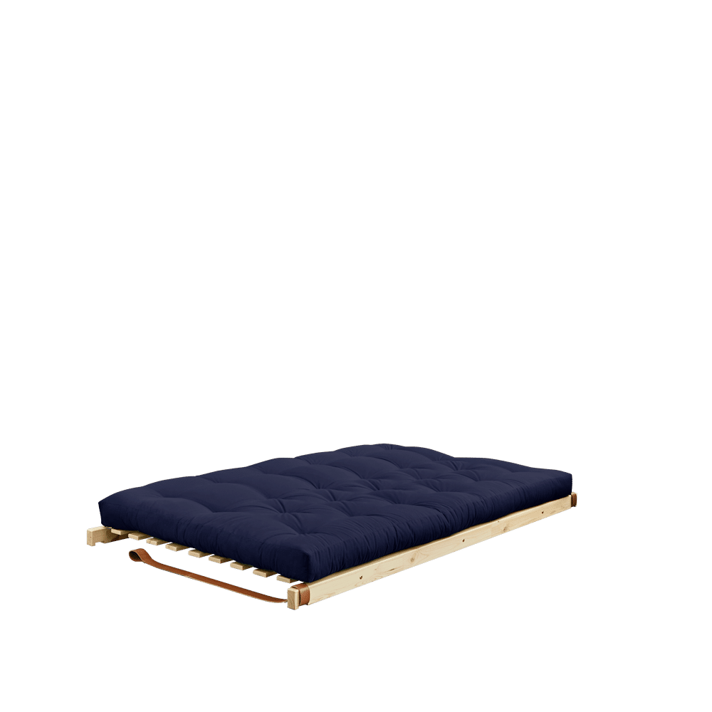 Karup Design JUMP CLEAR LACQUERED W. 5-LAYER MIXED MATTRESS NAVY