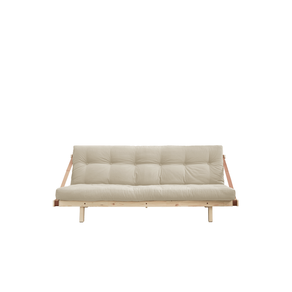 Karup Diseño SALTO CLARO LACADO W. COLCHÓN MIXTO 5 CAPAS BEIGE